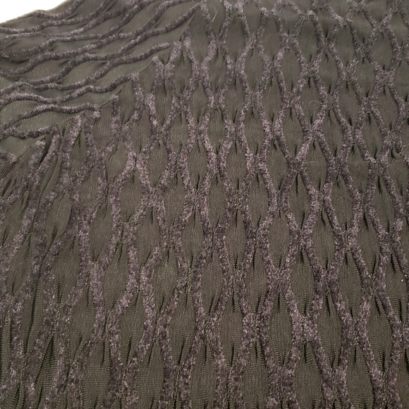 Love & Legend Black Textured Mock Neck Top - Picture 7 of 16